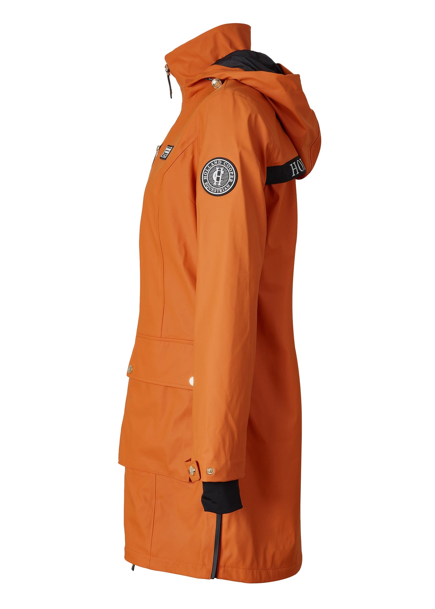 Brecon Rain Coat (Burnt Orange)