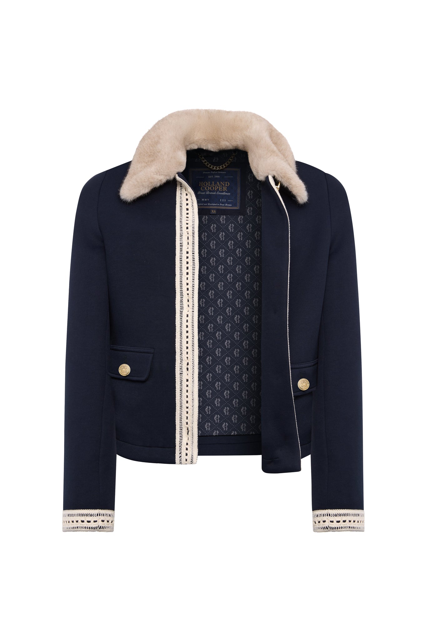 Ottie Trophy Jacket (Ink Navy)