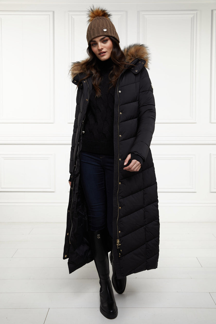 Glacier Full Length Puffer (Black)