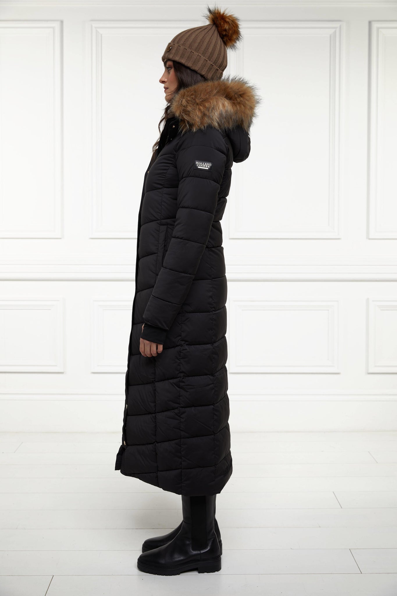 Glacier Full Length Puffer (Black)