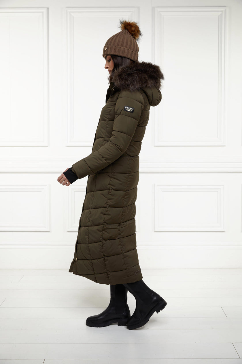 Glacier Full Length Puffer (Khaki)