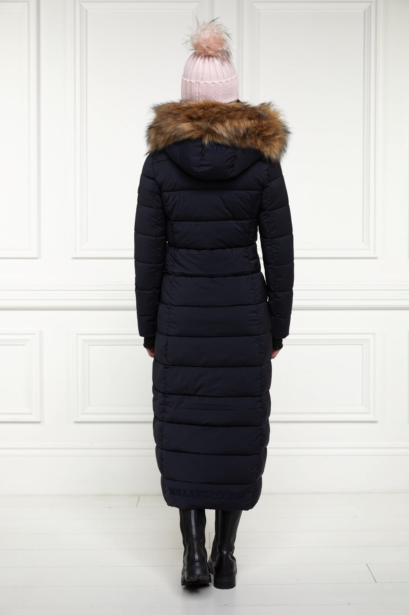 Glacier Full Length Puffer (Ink Navy)