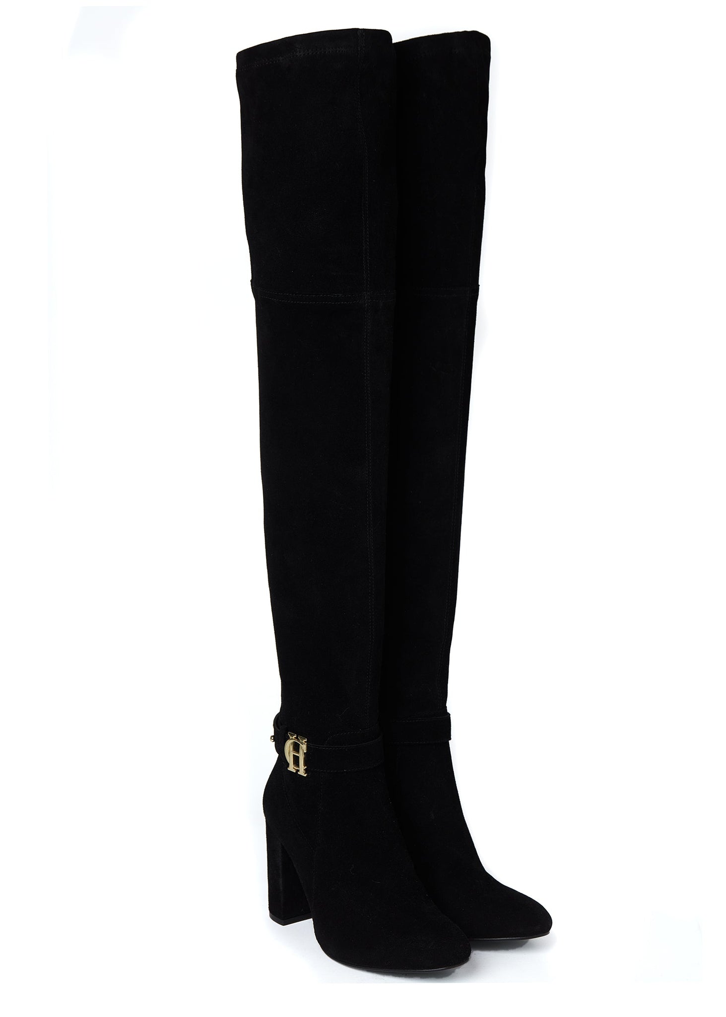 Sloane Over The Knee Boot (Black)