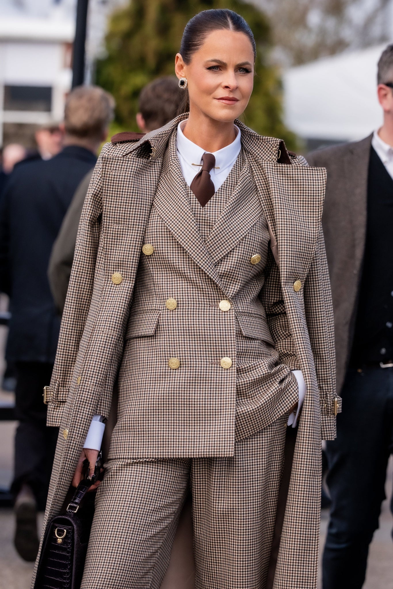 Full Length Marlborough Trench Coat (Westminster Tweed)