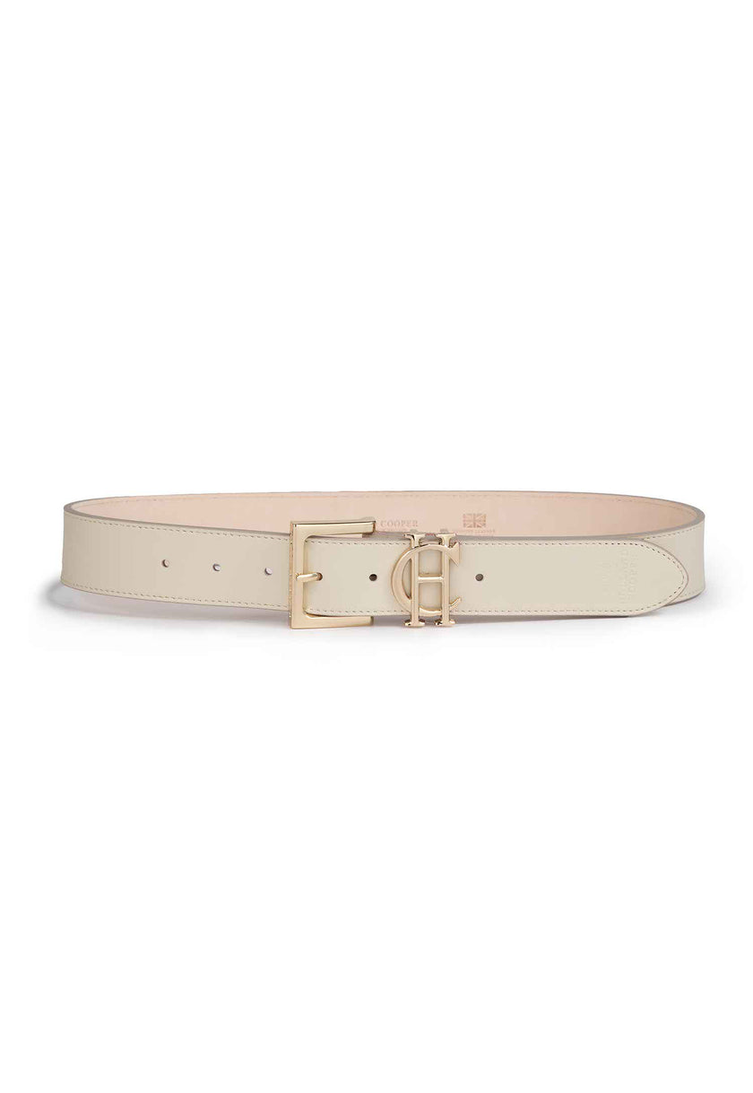 HC Classic Logo Belt (Soft Cream)