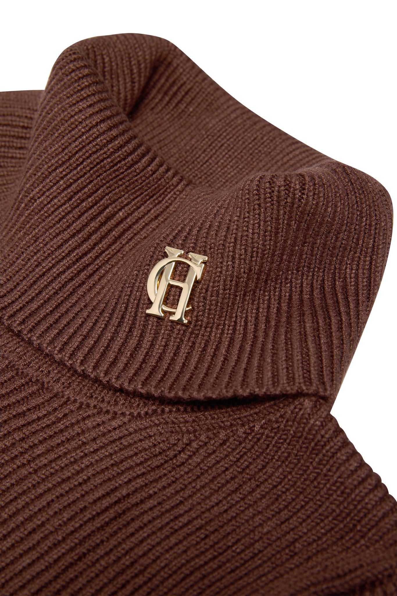 Painswick Roll Neck Knit (Cocoa)