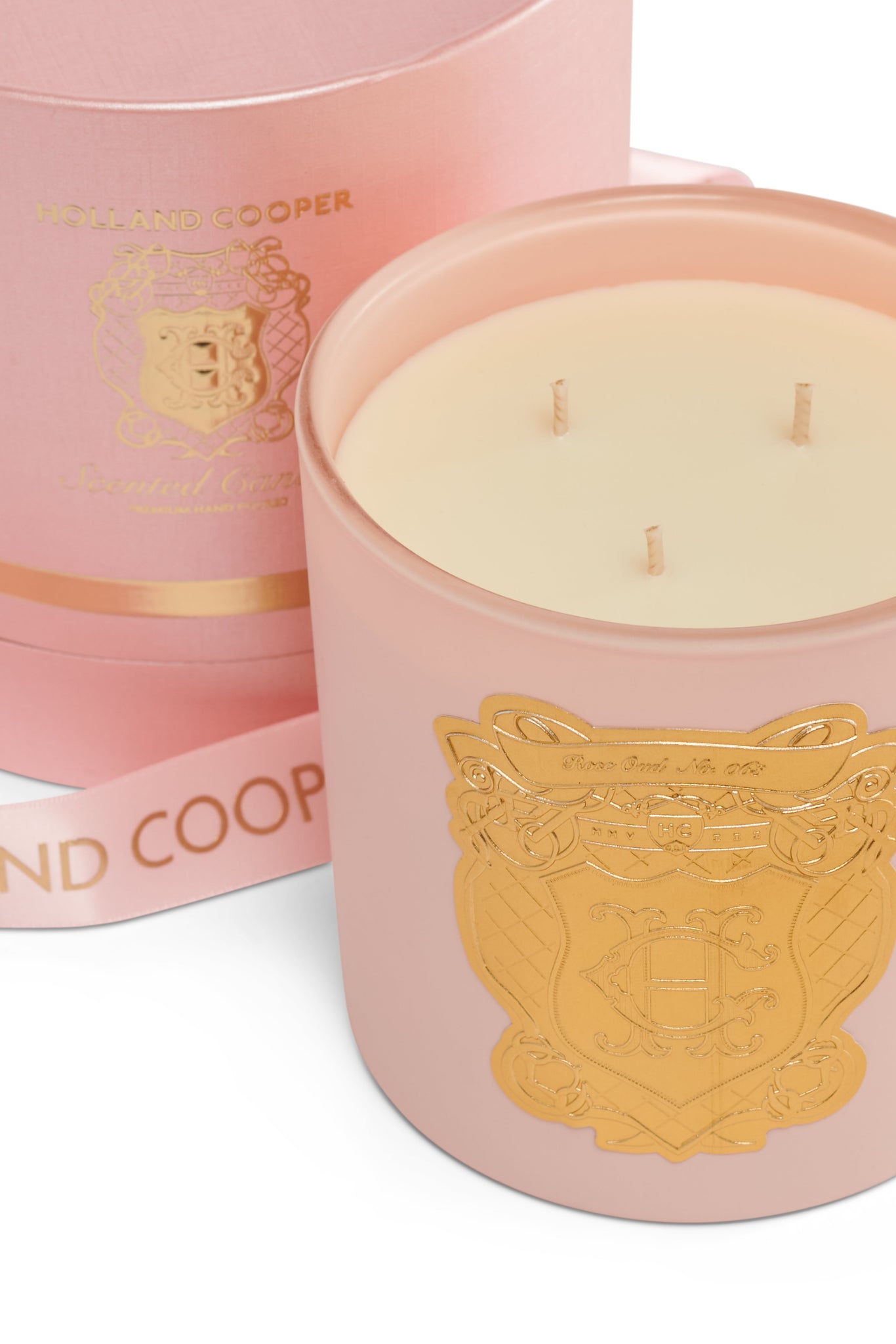 Triple Wick Candle (Rose Oud)