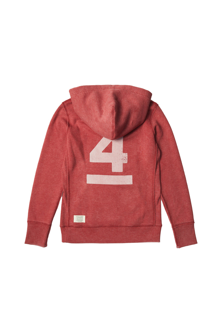 Polo Hoodie (Varsity Red)