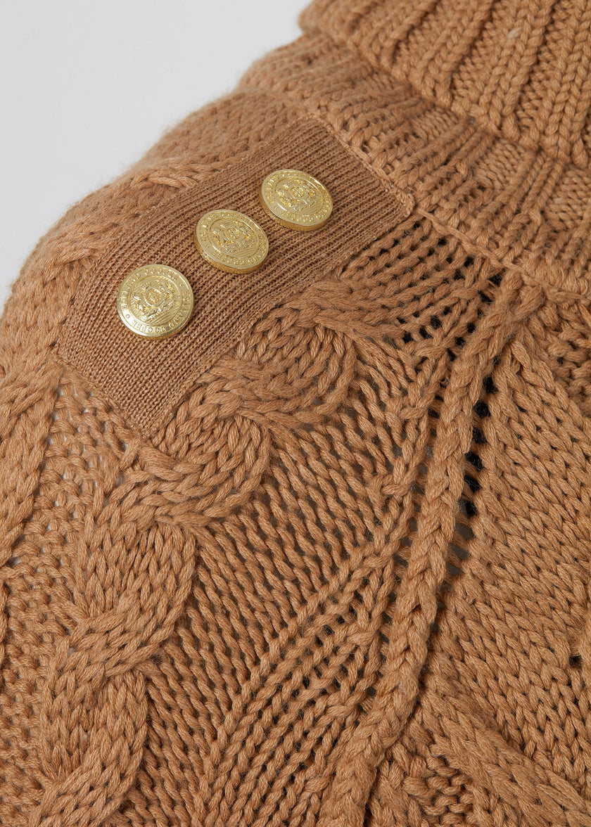 Greenwich Cable Knit (Camel)