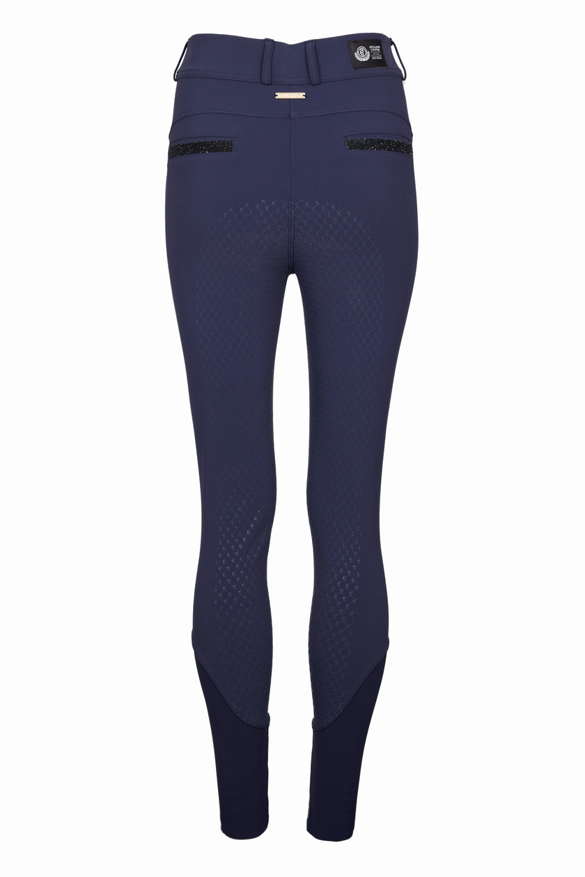 Premium Mid Rise Breeches (Yale Blue)