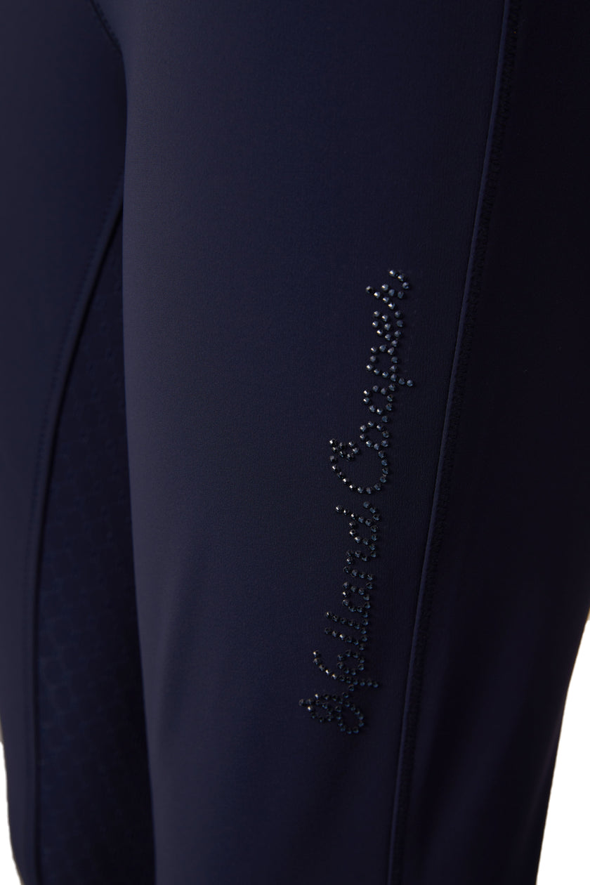 Premium High Rise Breeches (Yale Blue)