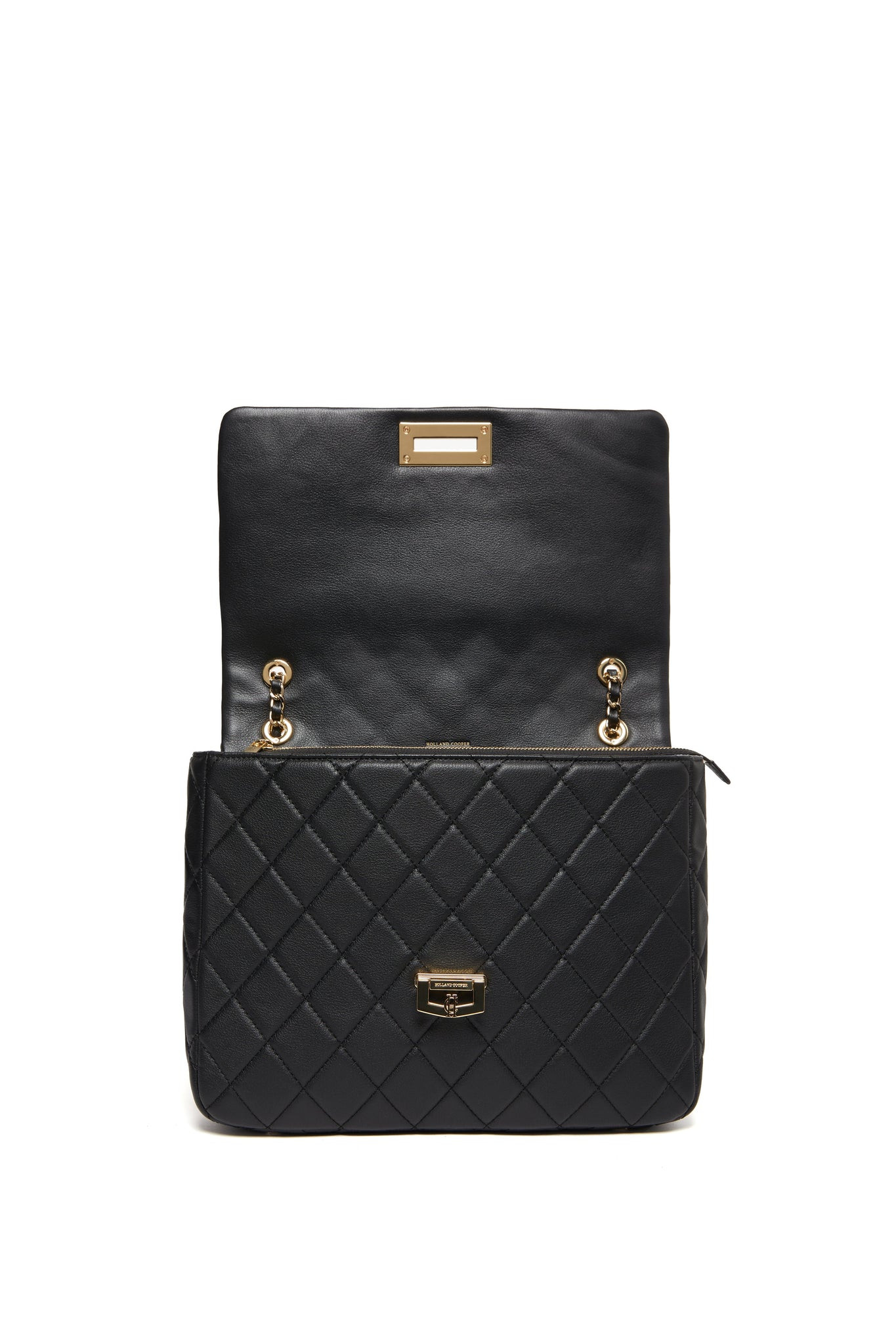 Quilted Soho Bag (Black)