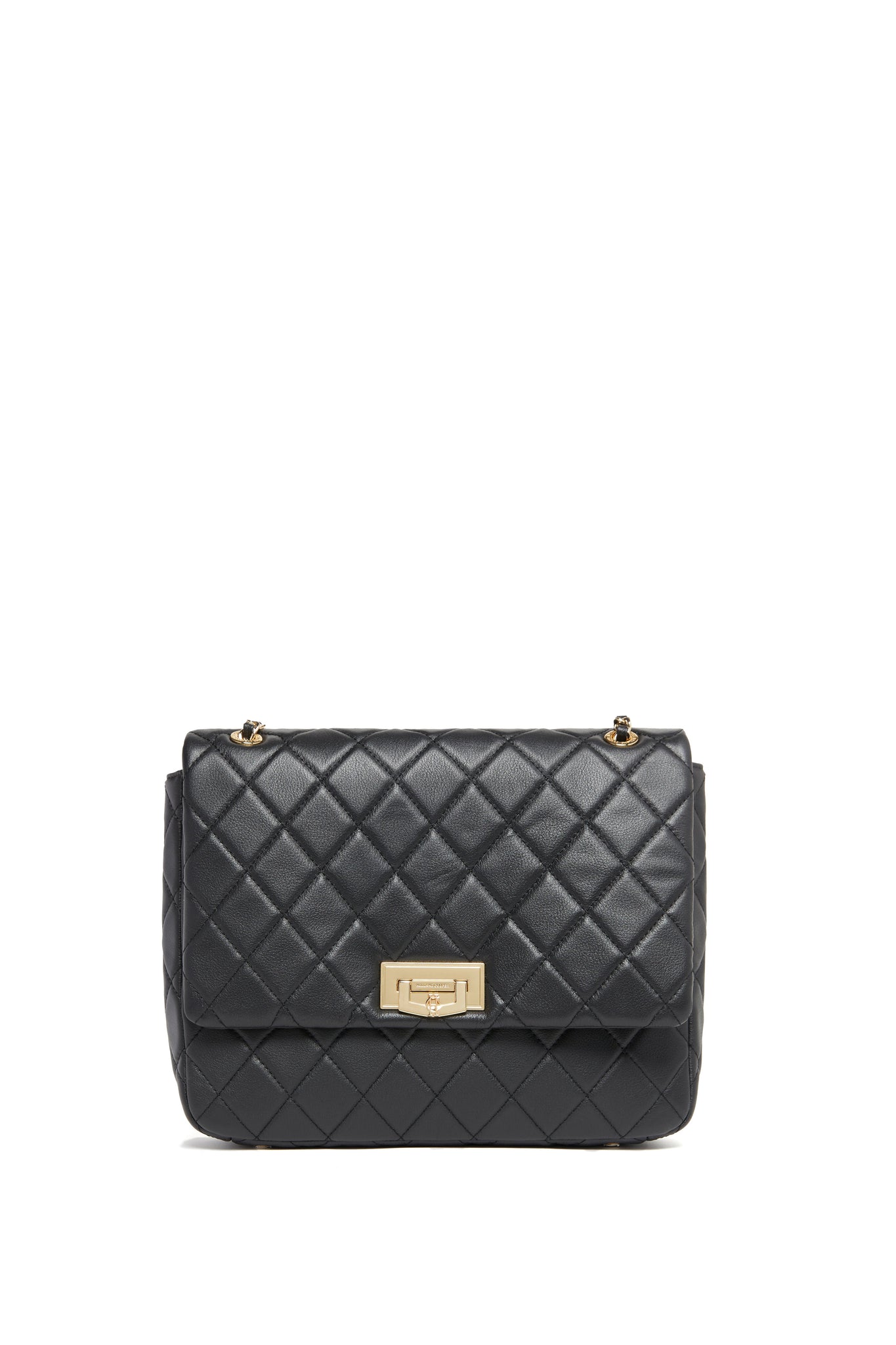 Quilted Soho Bag (Black)