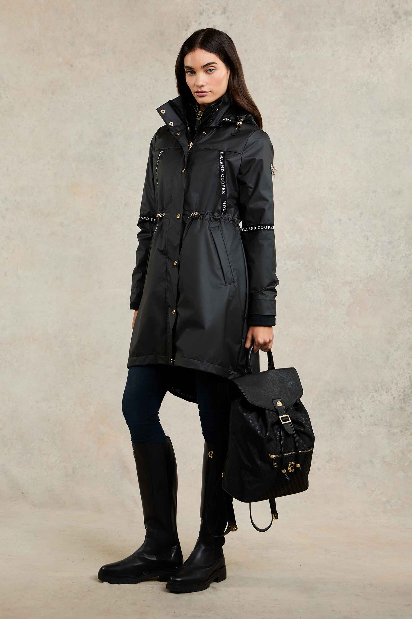 Rain Coat (Matte Black)