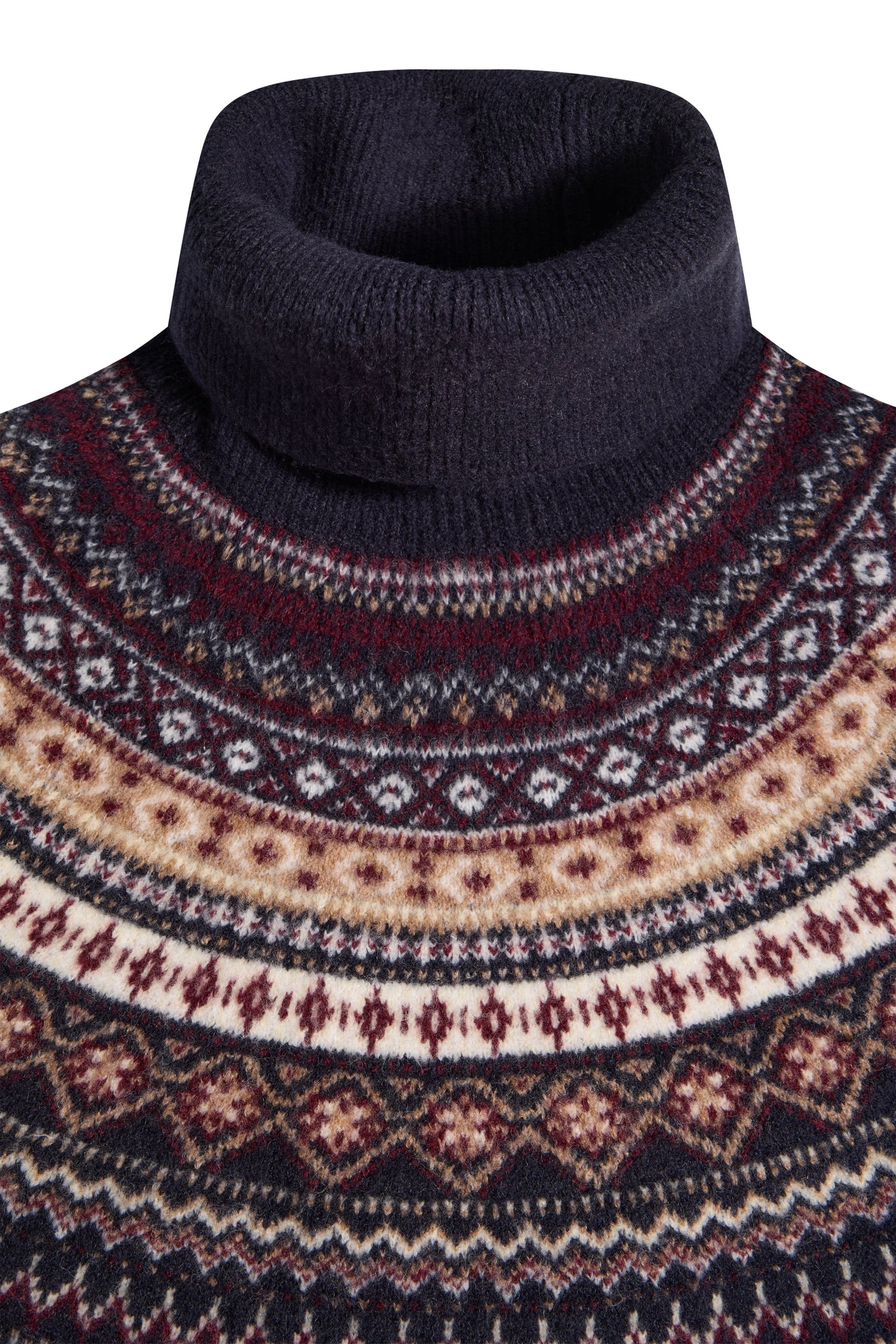 Rebecca Roll Neck Knit (Ink Navy)