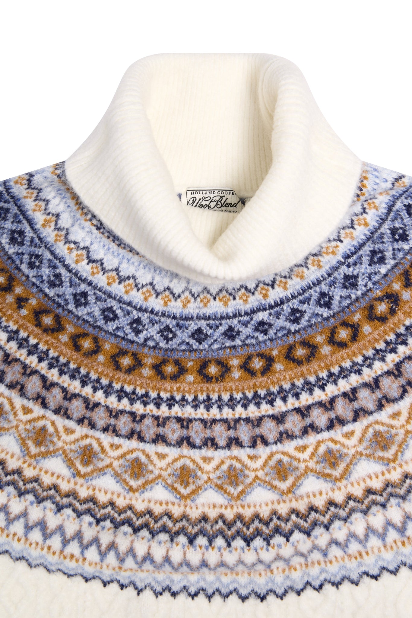 Rebecca Roll Neck Knit (Natural)