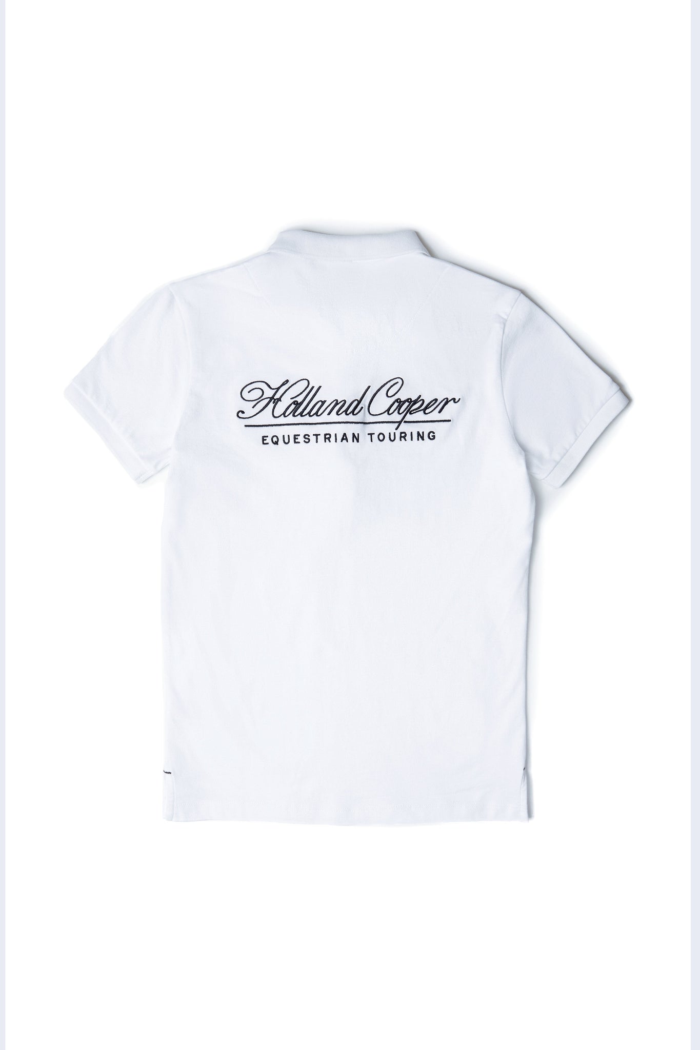 Relaxed Fit Polo Shirt (White)