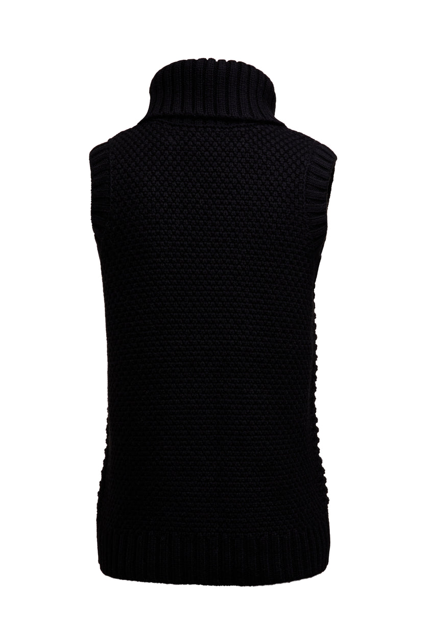 Sleeveless Knit (Black)