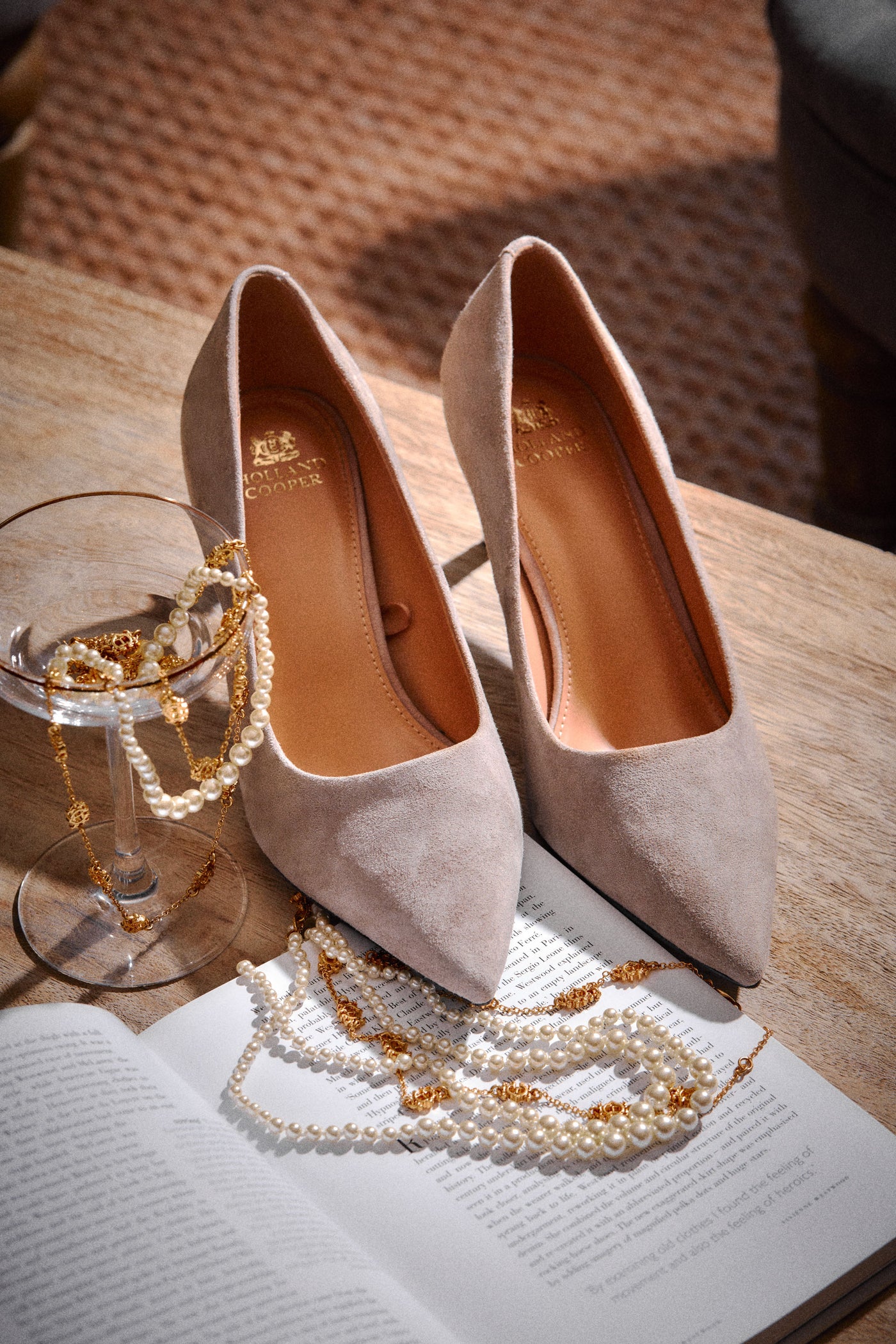 Wear All Day Chelsea Heel (Taupe Suede)