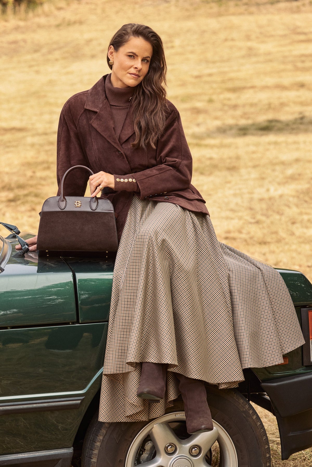 360 Maxi Tweed Skirt (Westminster Tweed)