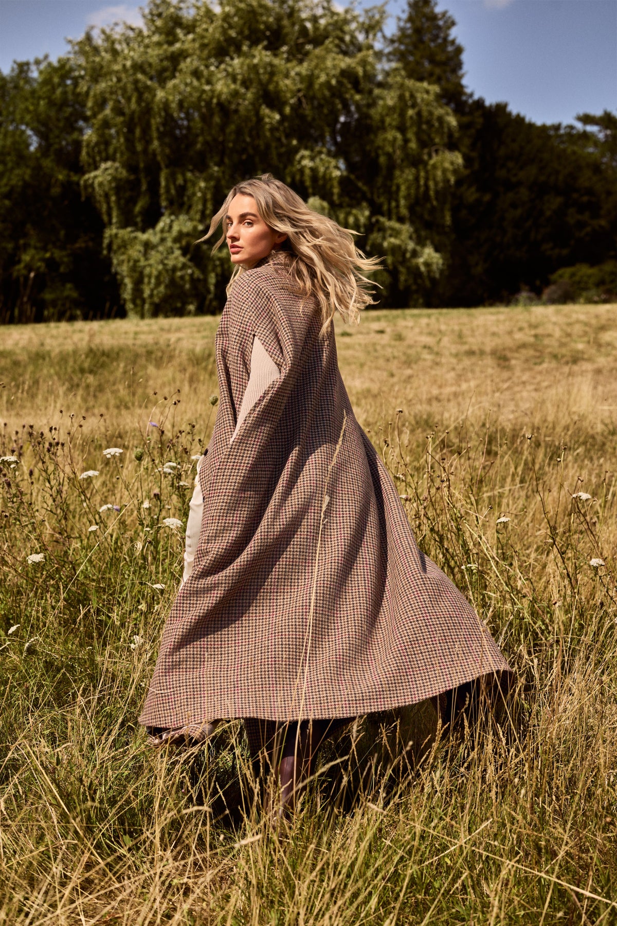 Full Length Knightsbridge Cape (Cotswold Tweed)