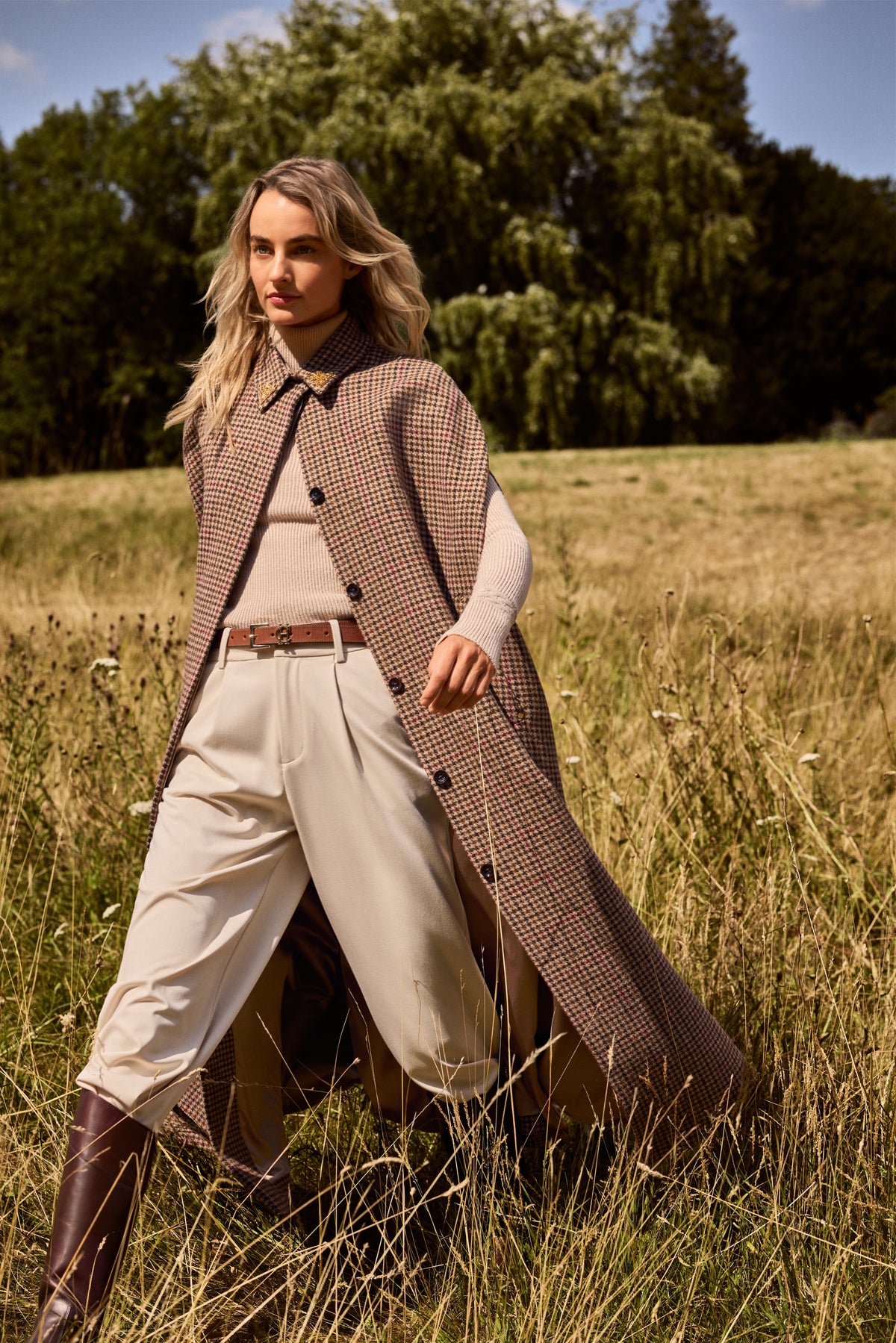 Full Length Knightsbridge Cape (Cotswold Tweed)