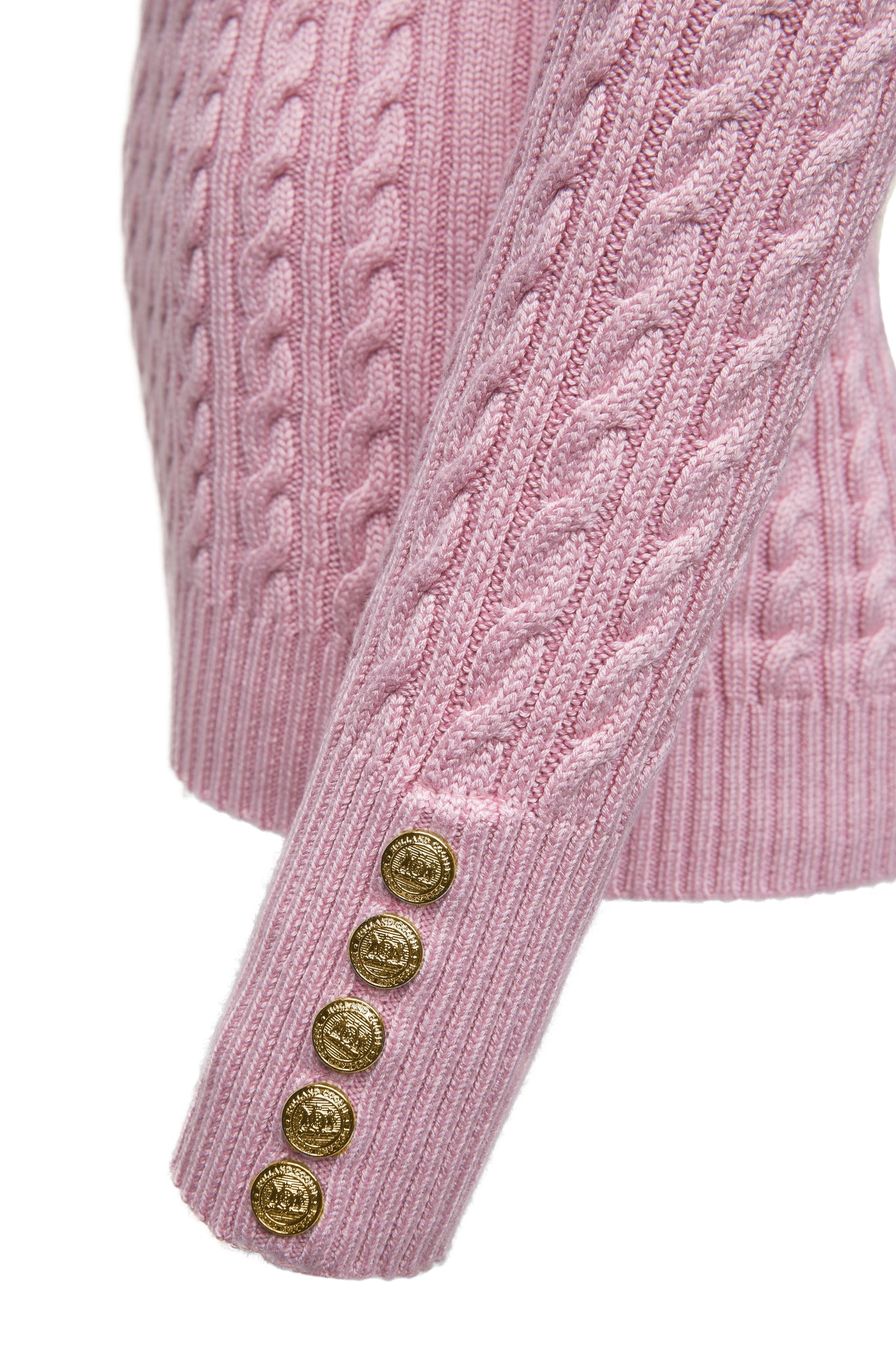 Seattle V-Neck Knit (Blush)