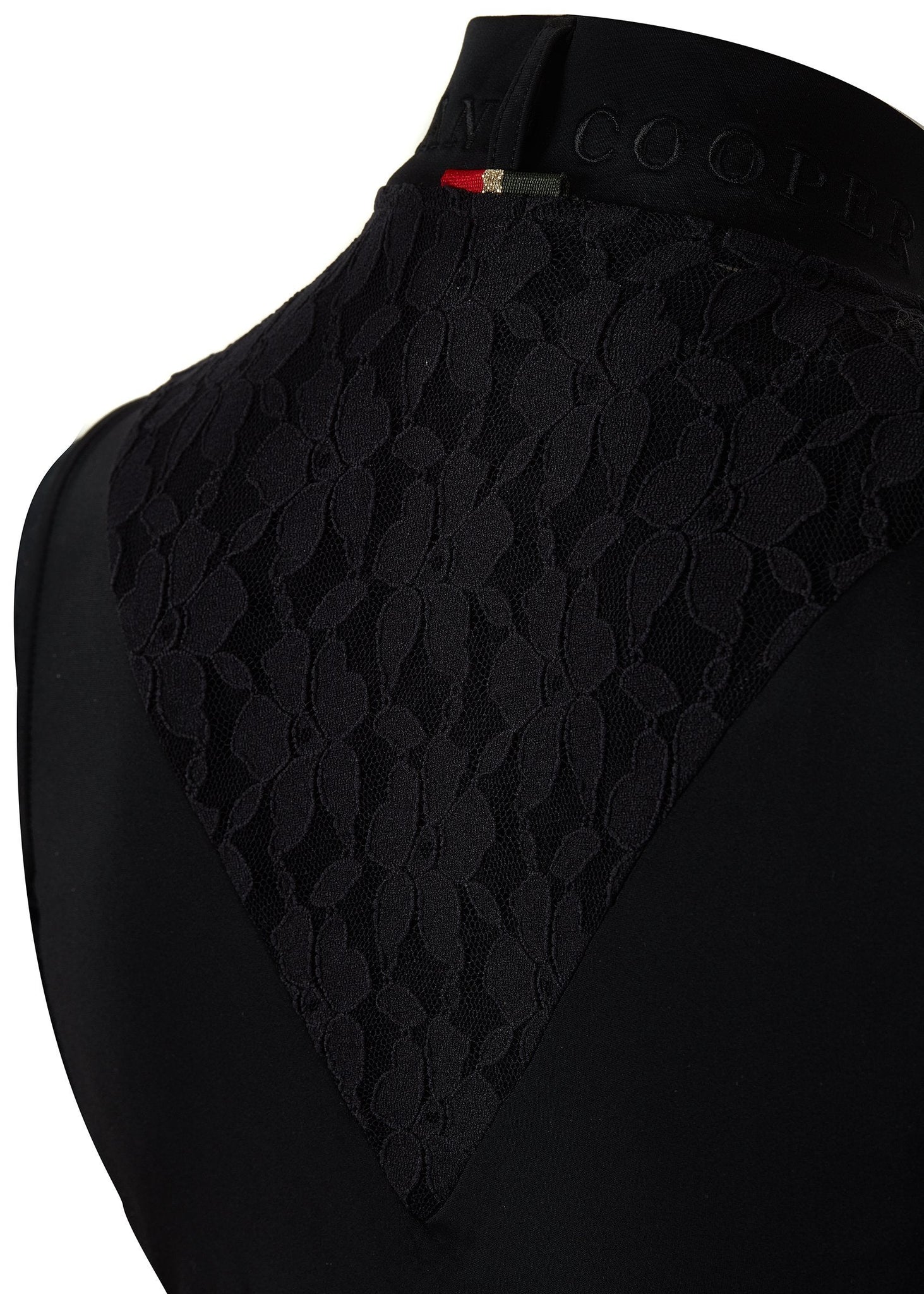 Sleeveless Lace Base Layer (Black)