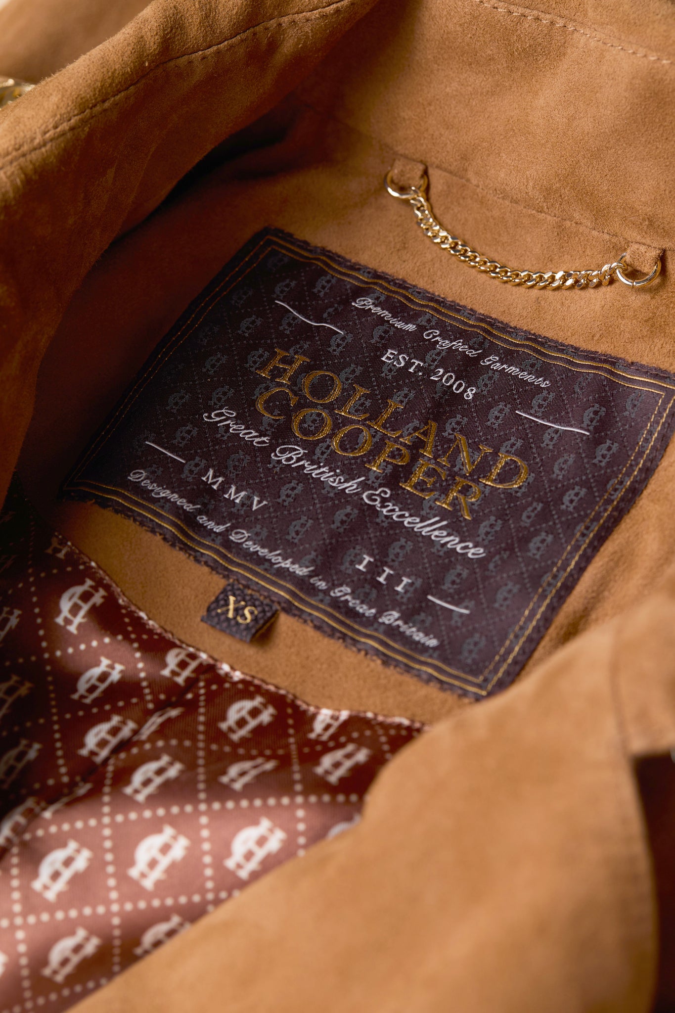 Full Length Sloane Suede Trench Coat (Tan)