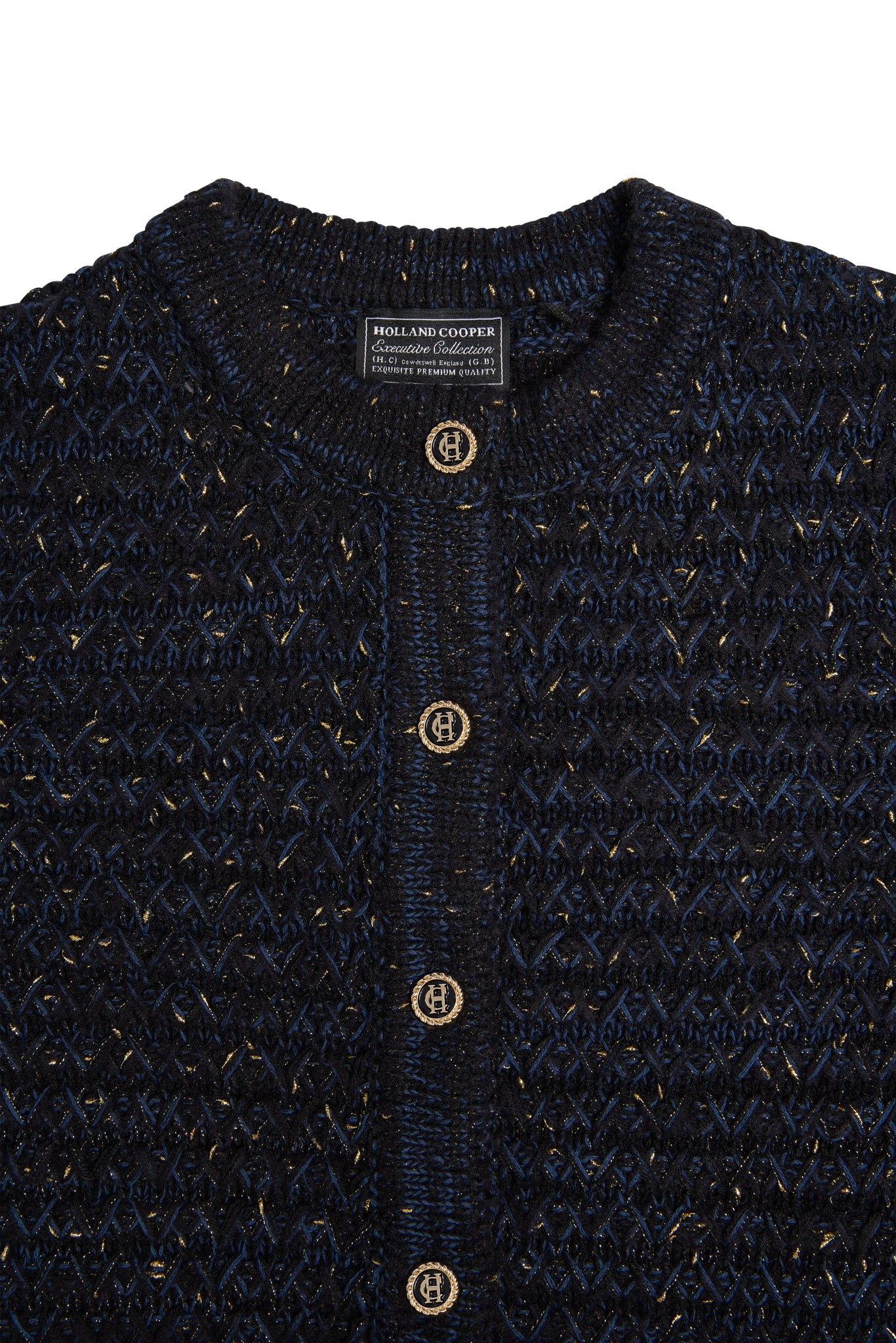 Sofia Knitted Jacket (Black)