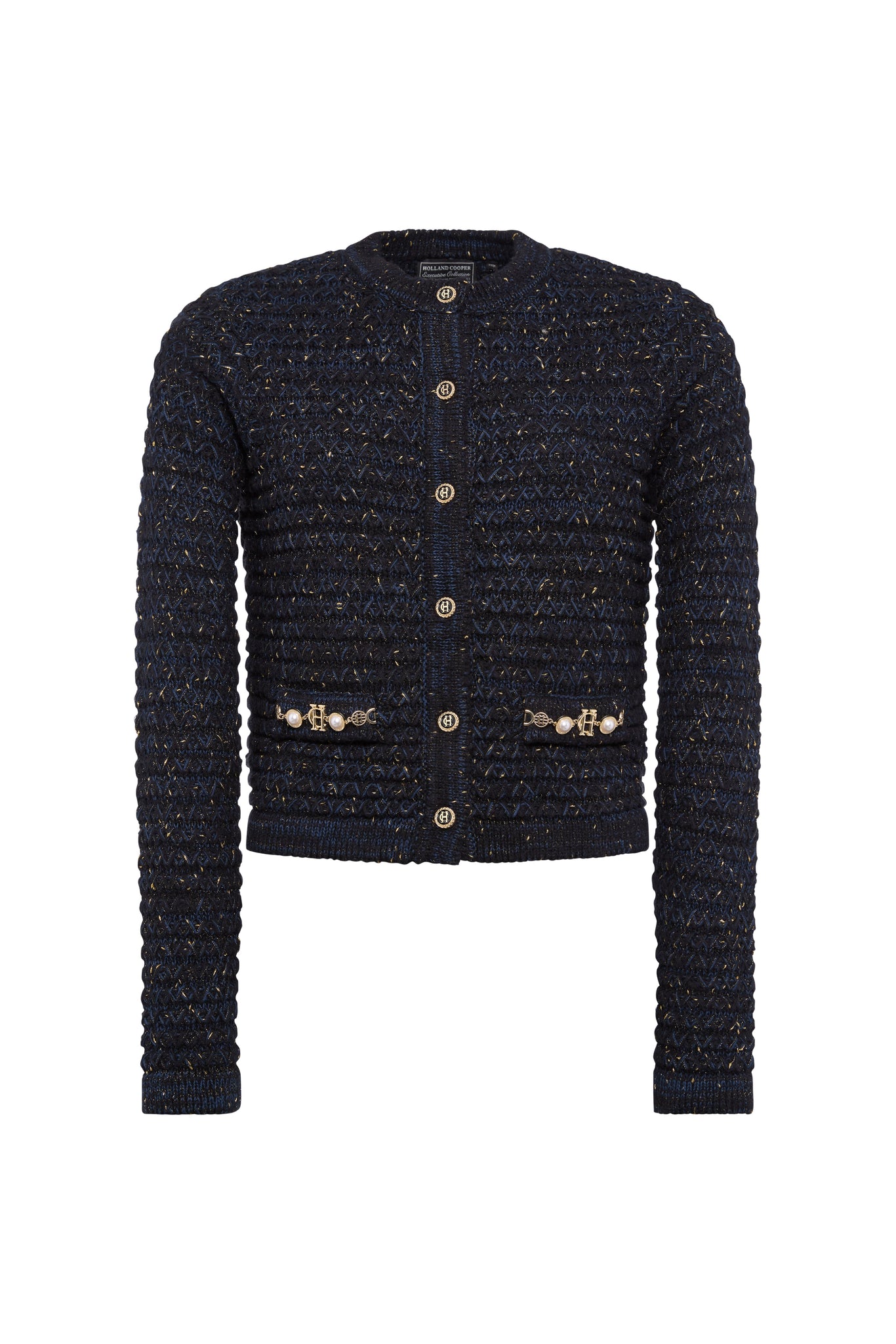 Sofia Knitted Jacket (Black)