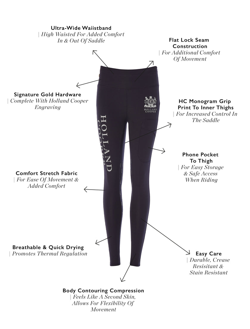 Sport Legging (Ink Navy)