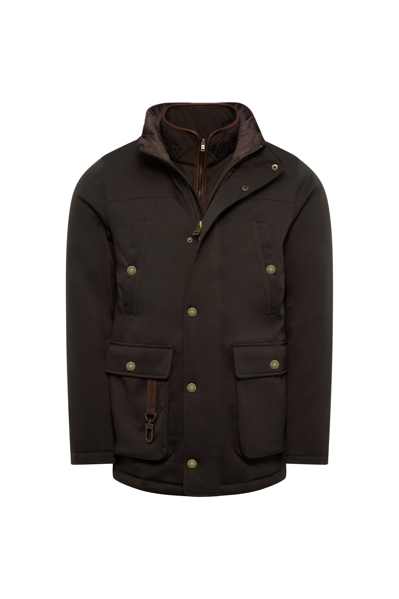 Men's Stamford Field Coat (Chocolate)