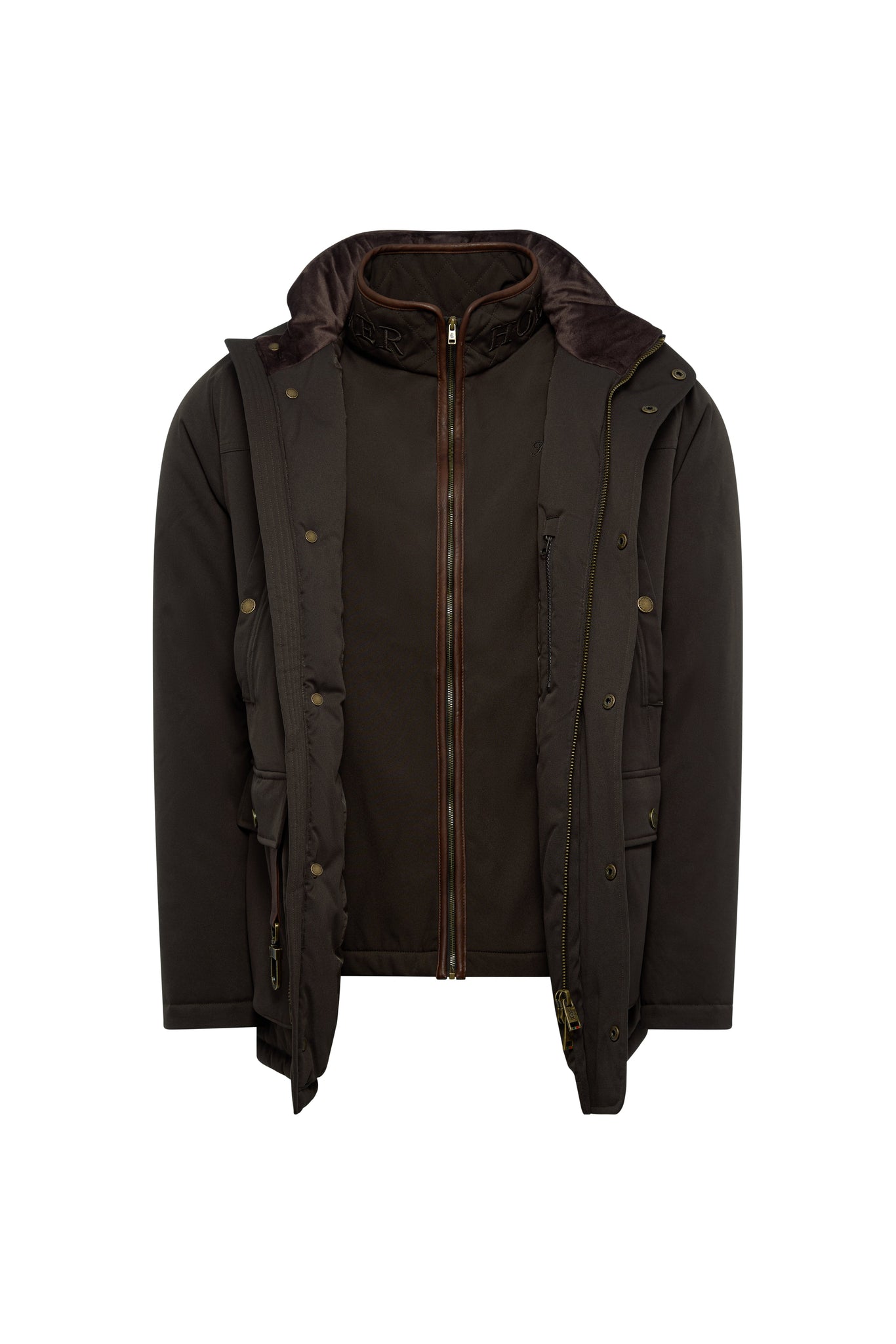 Men's Stamford Field Coat (Chocolate)