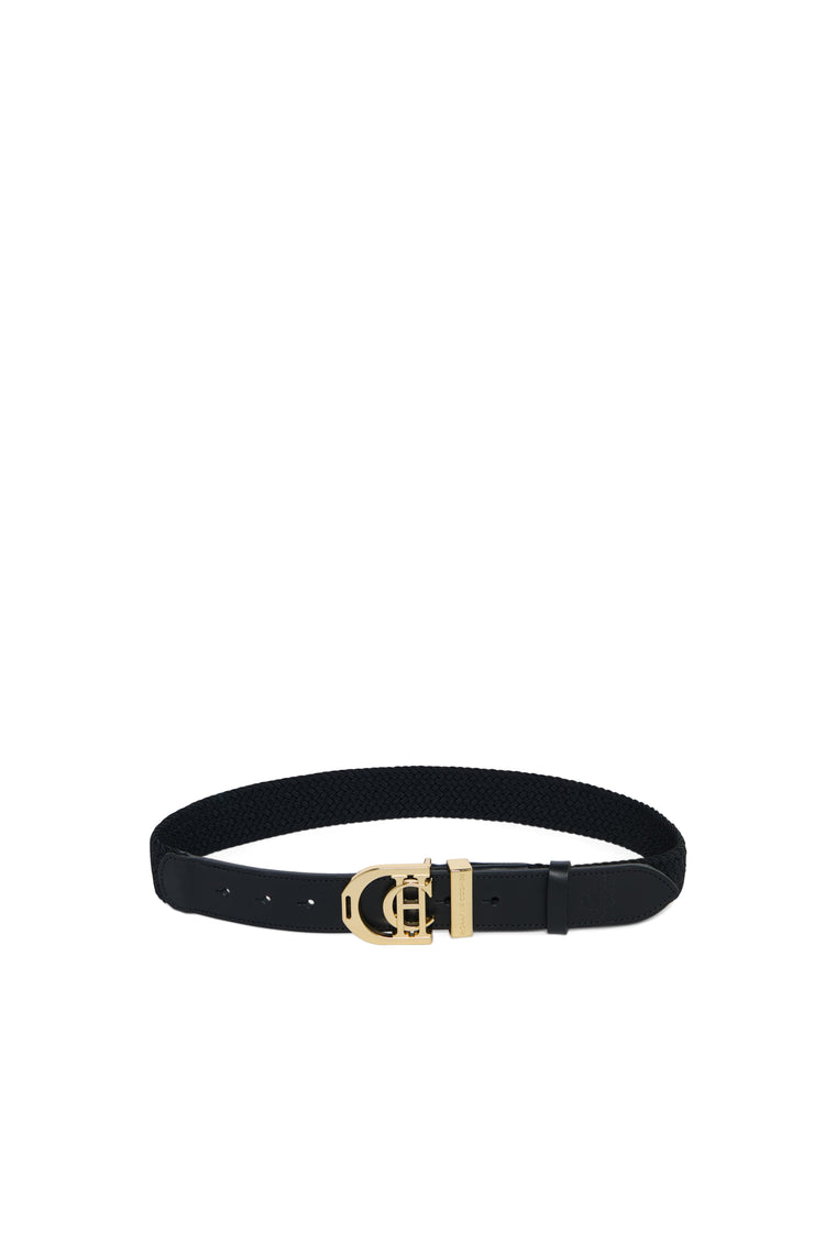 Stirrup Heritage Belt (Black Crystal)