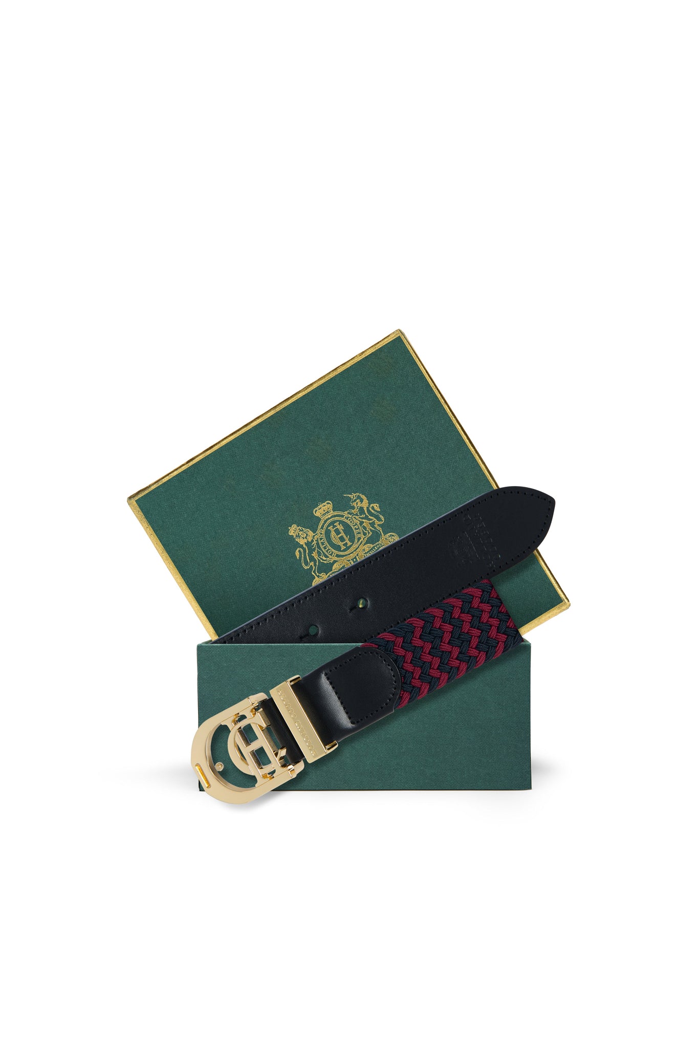 Stirrup Heritage Belt (Oxblood Navy)