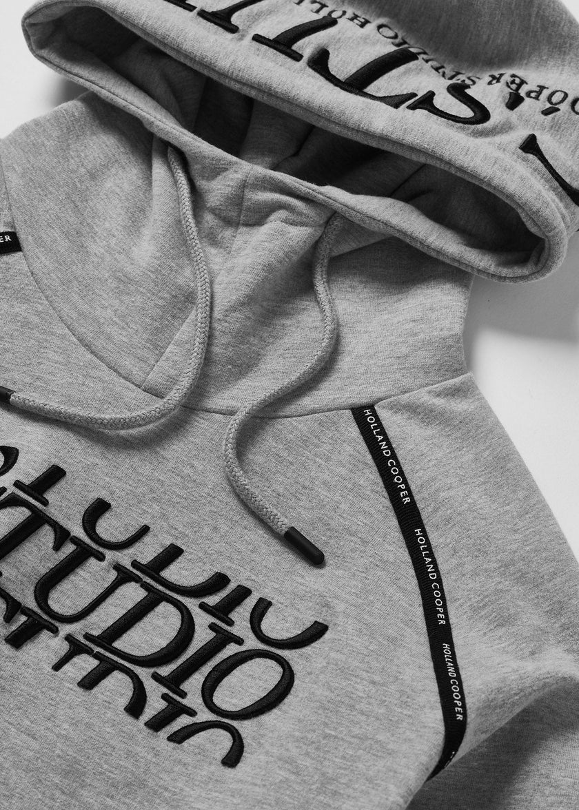 Studio Hoodie (Grey Marl)