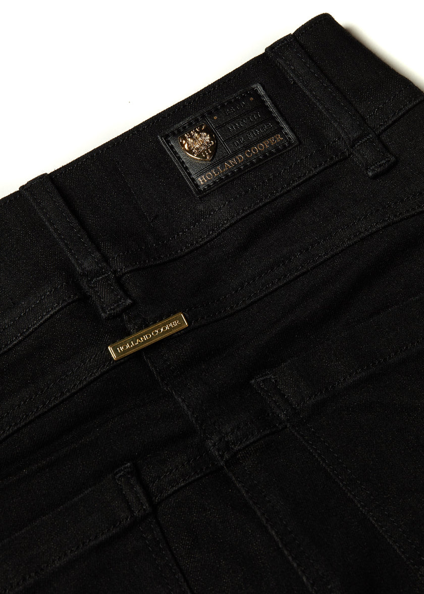 5 Pocket Jodhpur Jean (Black)