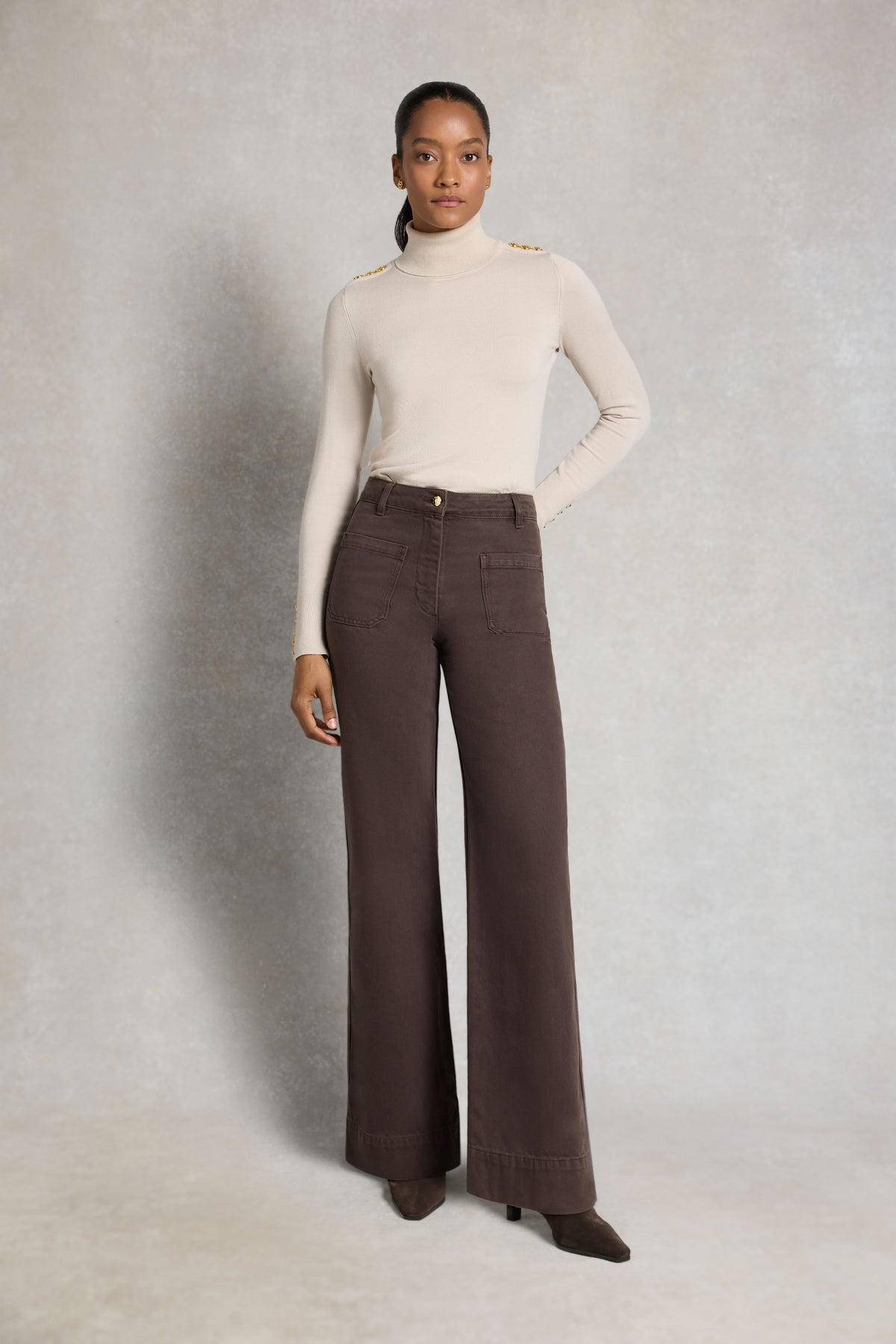 Tailored Flared Jean (Bournville)