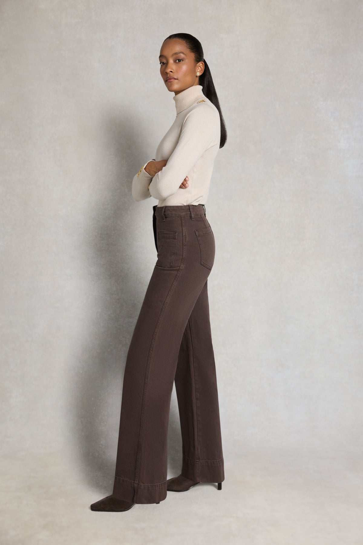 Tailored Flared Jean (Bournville)