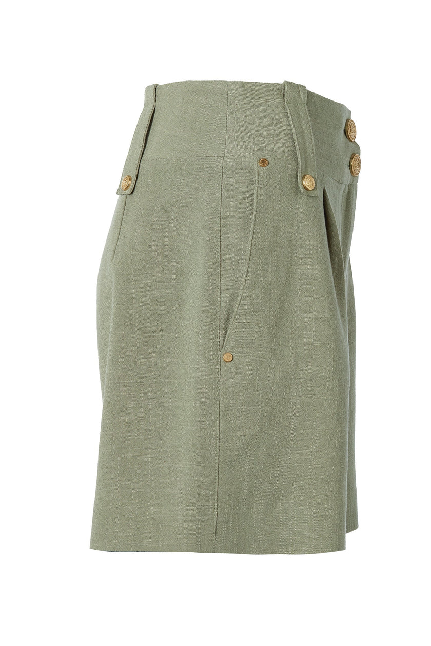 Tailored Short (Sage Linen)