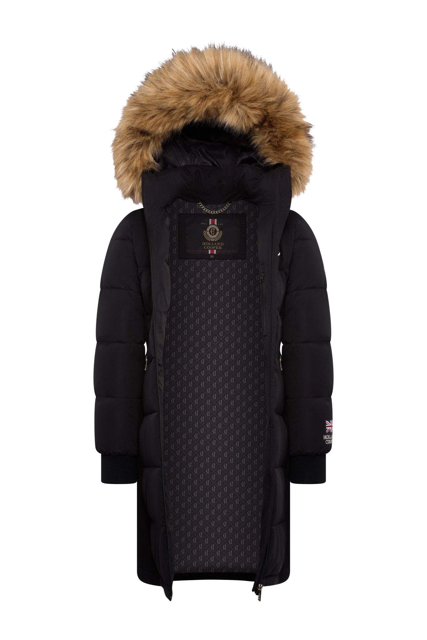 Team Padded Coat (Black)
