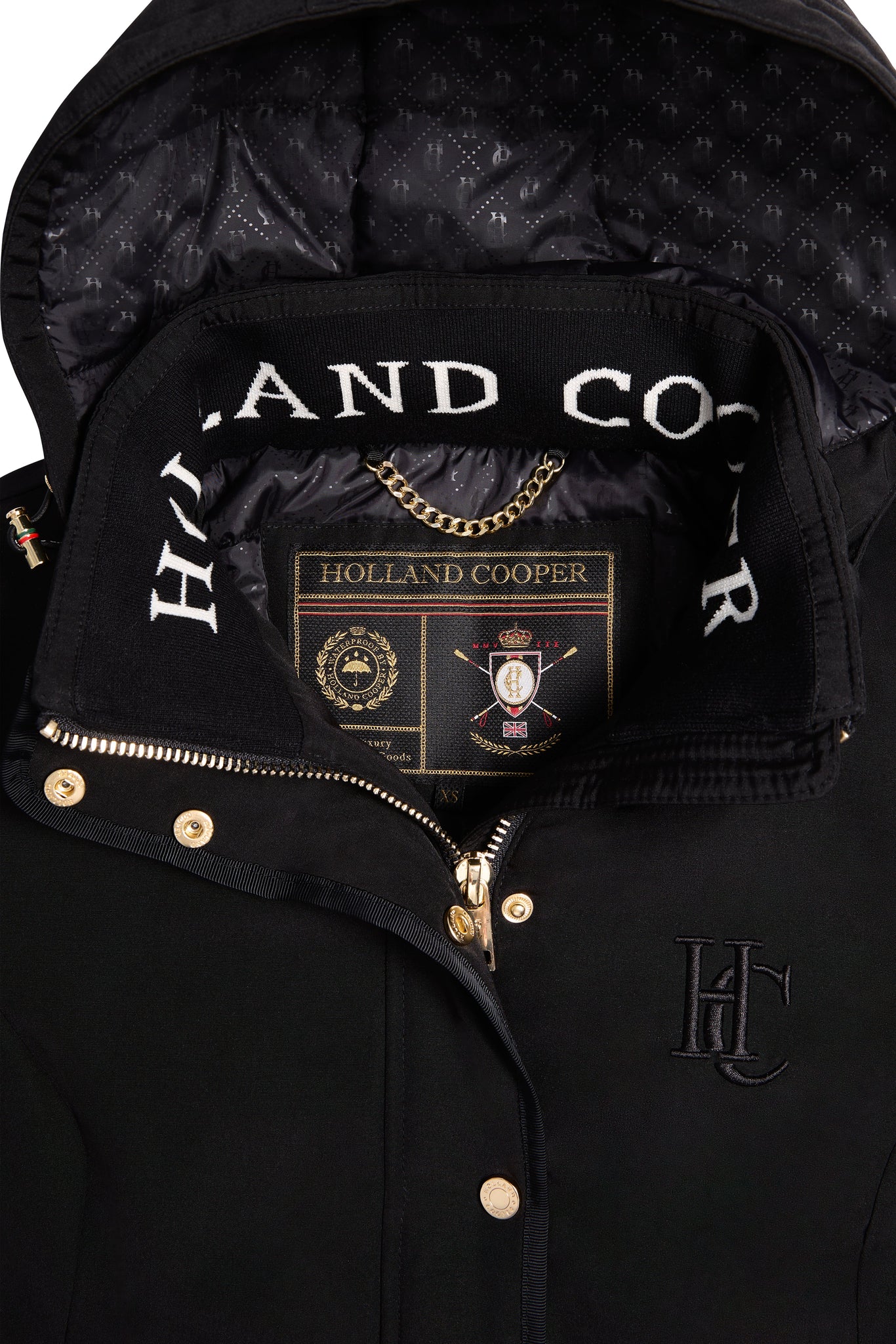 Team Waterproof Coat (Black)