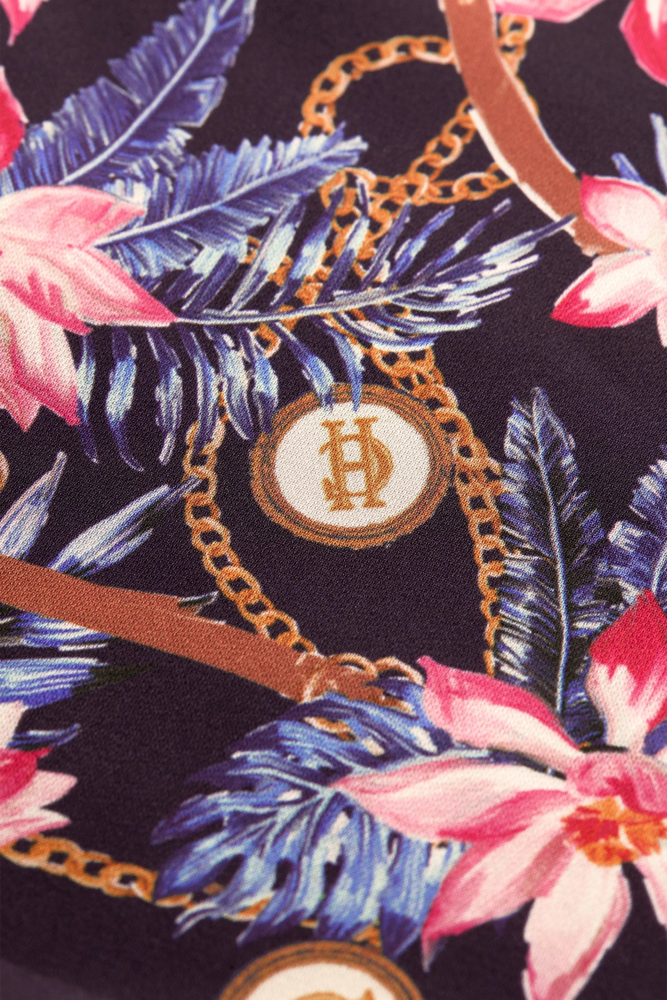 Thalia Mini Dress (Seychelles Navy)