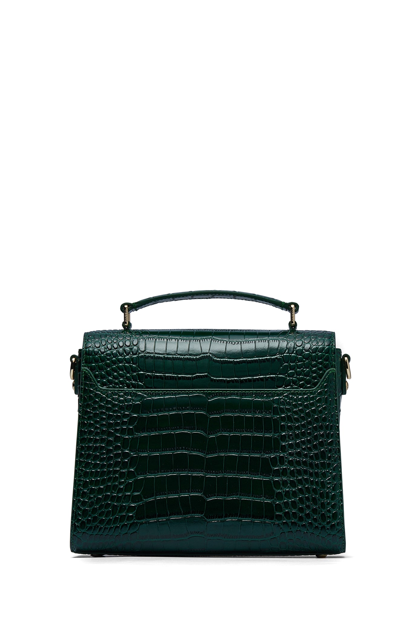 Cheltenham Bag (Emerald Croc)