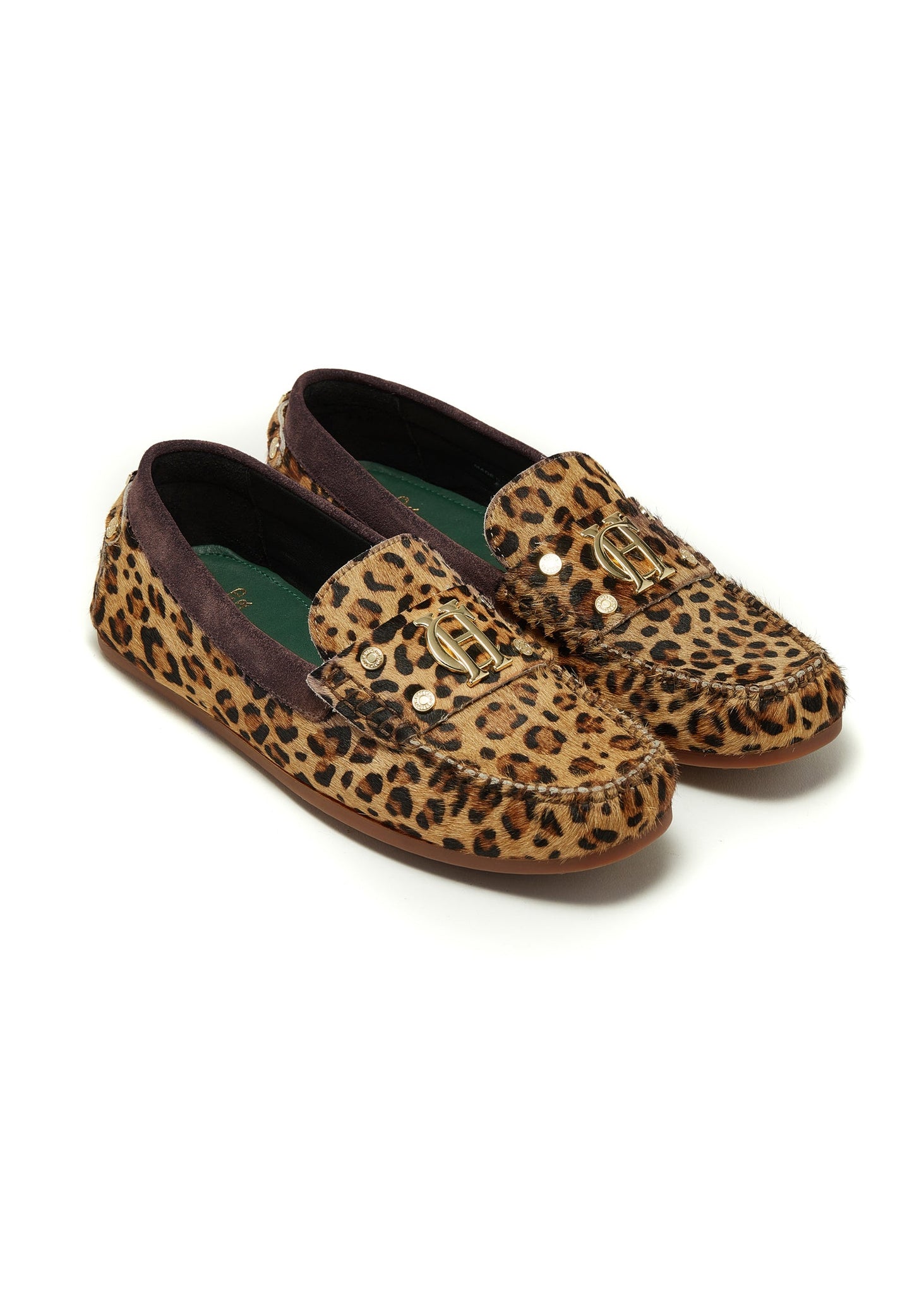 The Driving Loafer (Leopard Pony)