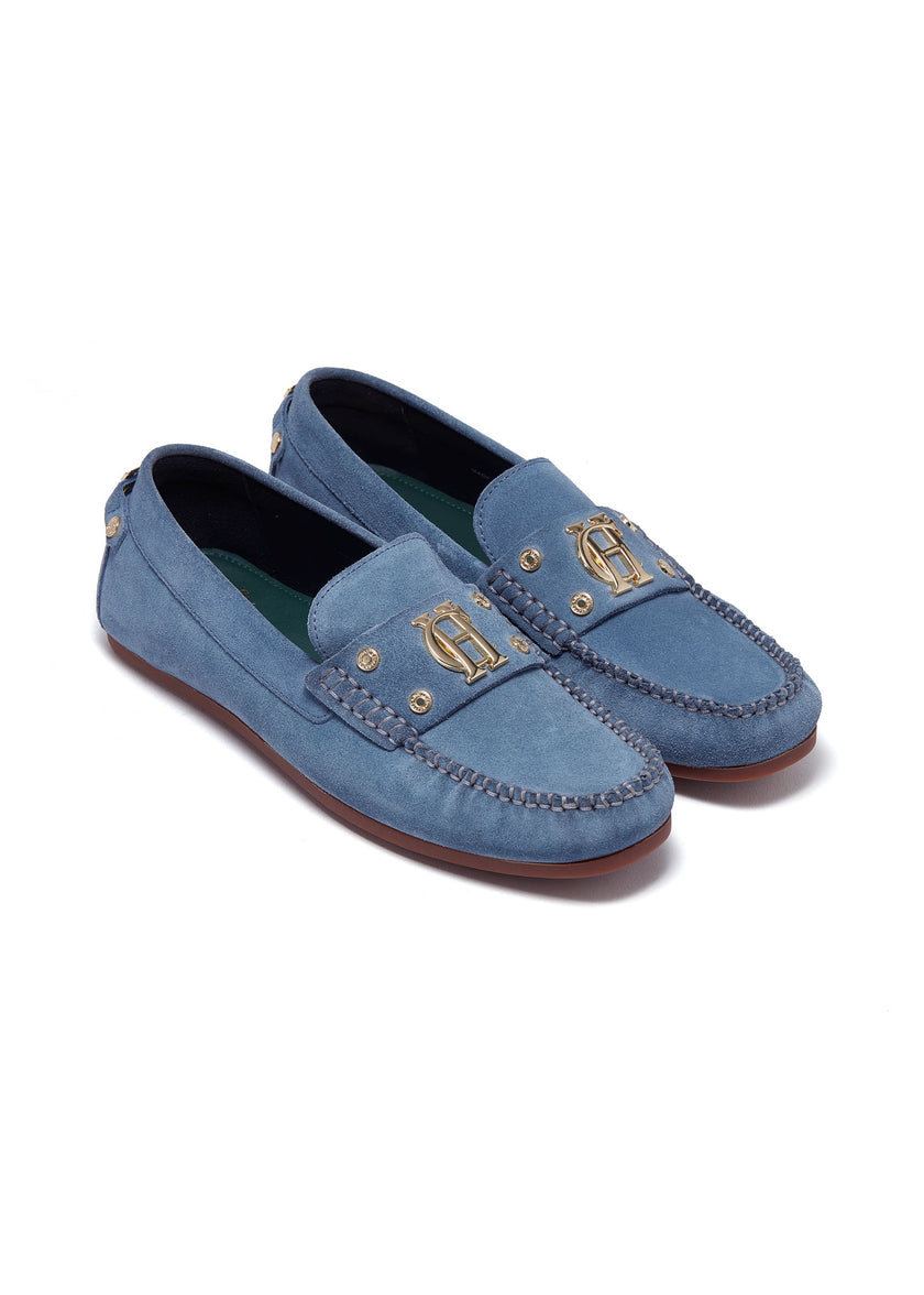 The Driving Loafer (Soft Blue)