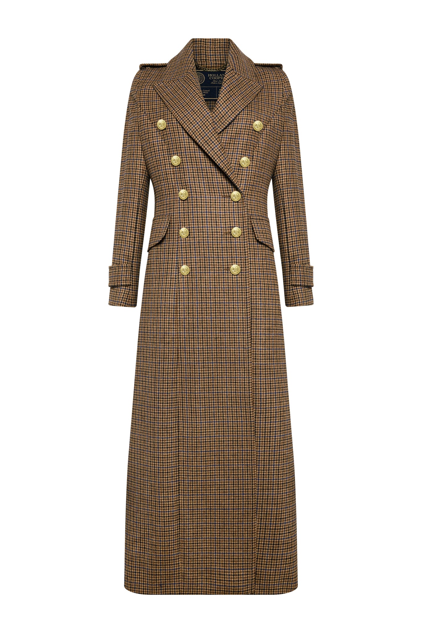 The Great Coat (Abbot Check Tweed)