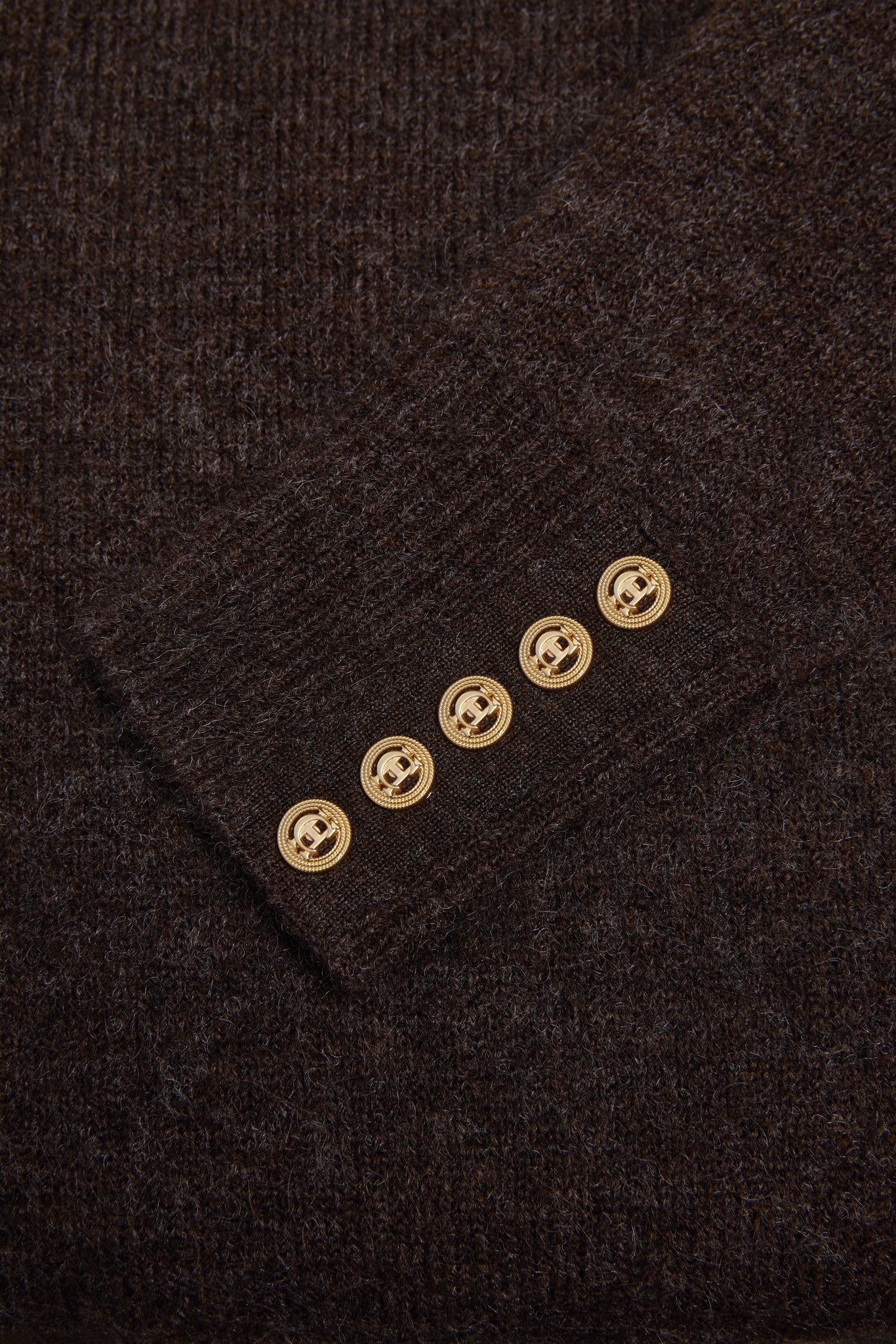 Tori Crew Neck Knit (Chocolate)