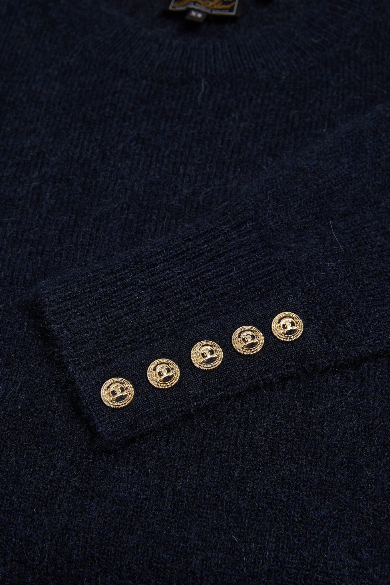 Tori Crew Neck Knit (Ink Navy)